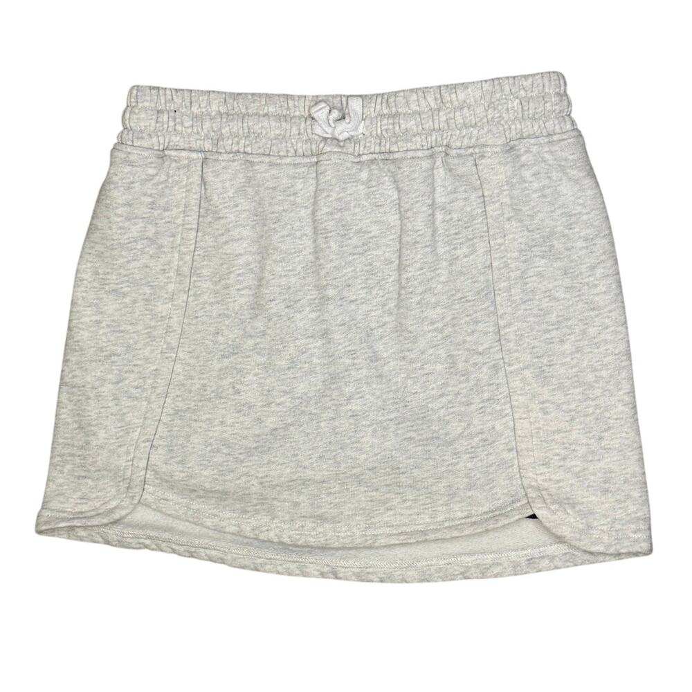 Abercrombie Kids Girls Fleece Skort in Light Heather Grey Size 13/14